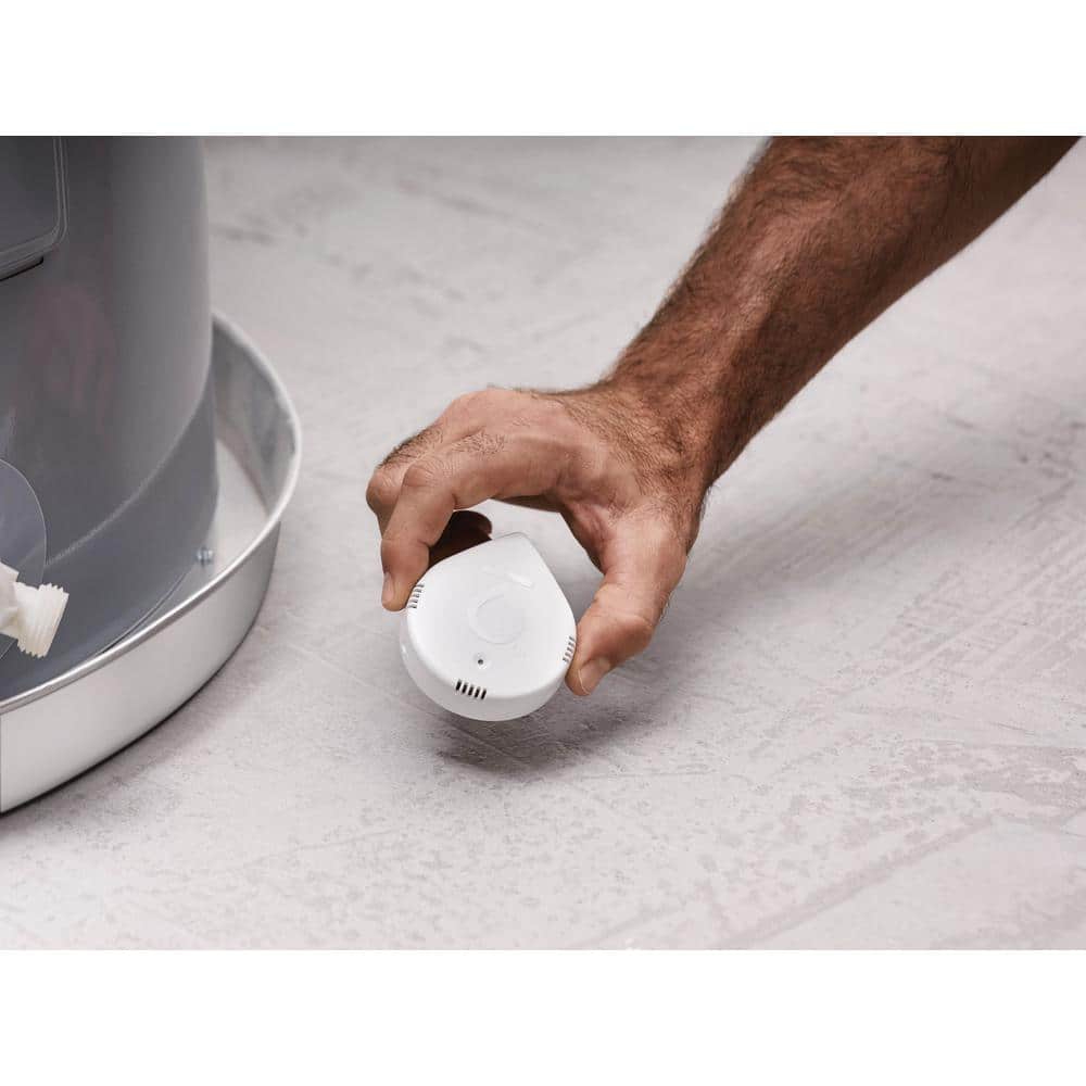Moen Flo Smart White Battery-Powered Water Leak Detector