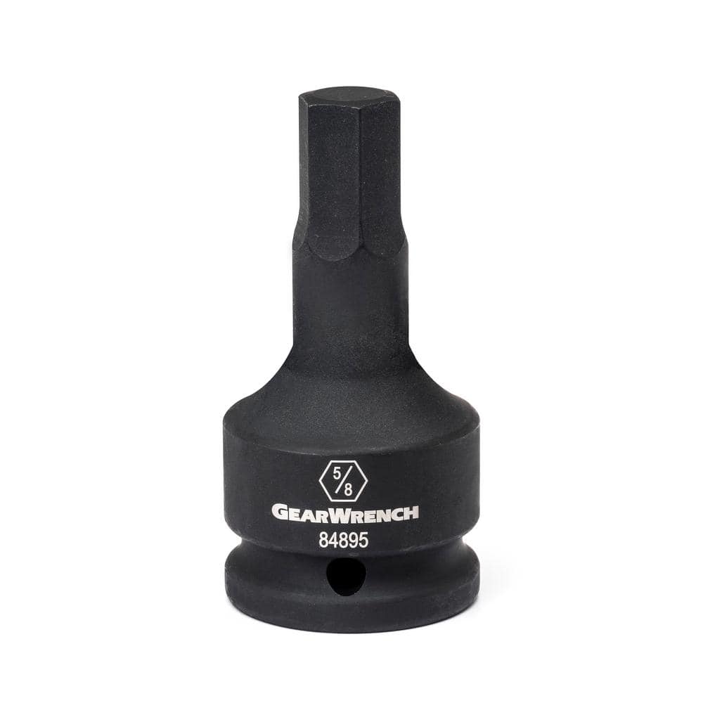 GEARWRENCH 3/4 in. Drive Hex Bit Impact SAE Socket 7/8 in. 84897