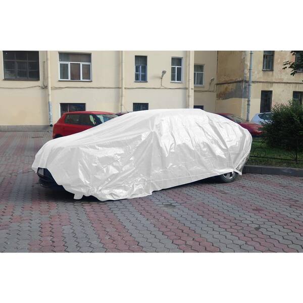 Tarpaulin Clear Waterproof Strong Cover Ground Sheet Tarp Heavy Duty 5 Sizes