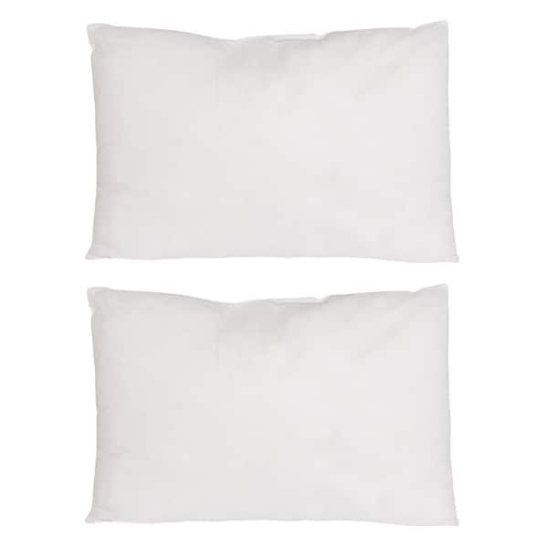 Olefin 24 in. Pillow Insert with Polyester Filling Set of 2