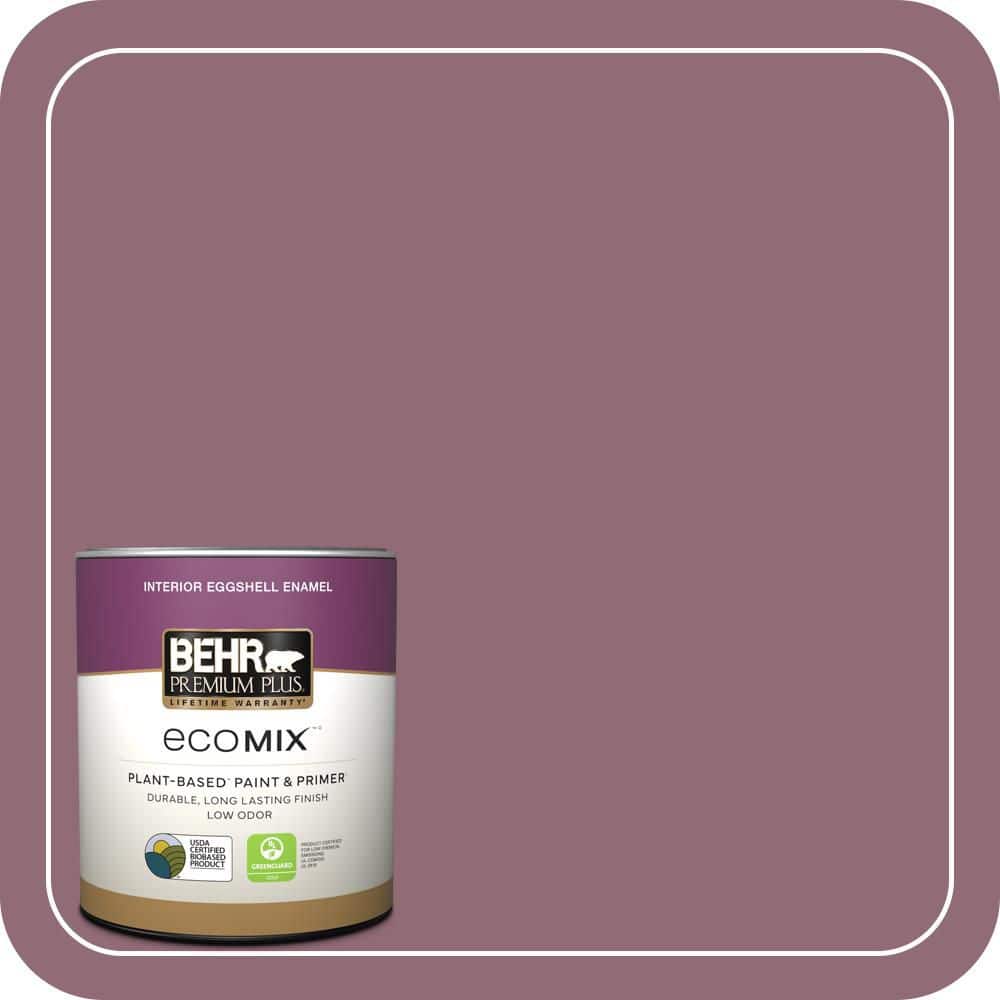 1 qt. #S120-6 Full Glass Eggshell Enamel EcoMix Plant-Based Interior Paint & Primer price history on PriceWatchPro