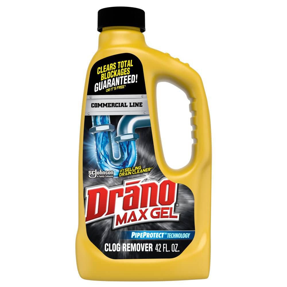 Drano Commercial Line 42 fl. oz. Max Gel Clog Remover 694773