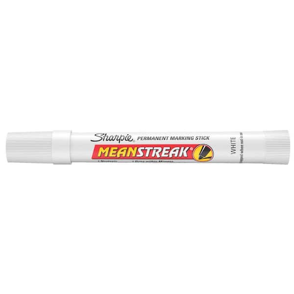 Sharpie 12-Count White Mean Streak Permanent Marker