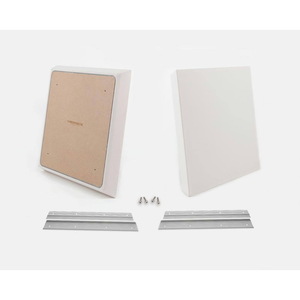 WAVERoom Pro 1 in. x 24 in. x 24 in. Diffusion-Enhanced Sound Absorbing Acoustic Panels in Stone (2-Pack) price history on PriceWatchPro