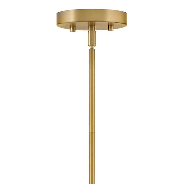LARK Lucy 1-Light Lacquered Brass Pendant Light 83604LCB-SF - The