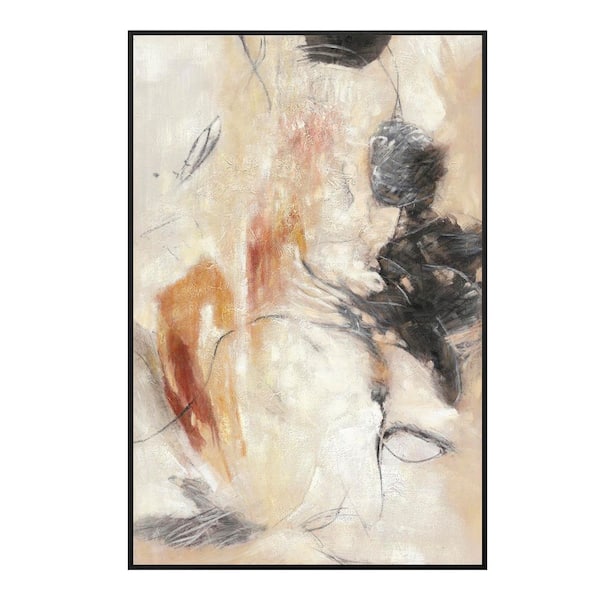 NADAAL STUDIOS Zephira Textured Panorama, 1-Piece, Framed Canvas Art Print 48 in. x 32 in.