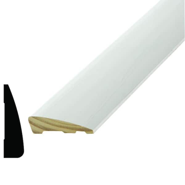 Alexandria Moulding 11/16 in. x  3−1/2 in. Primed Finger Jointed Wood Casing (Sold by Linear Foot)