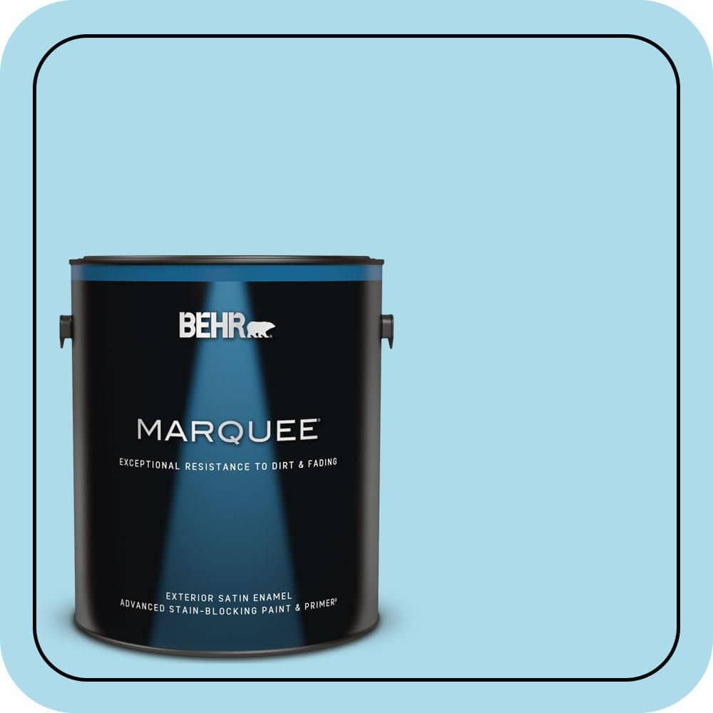 1 gal. #530A-3 Frosty Glade Satin Enamel Exterior Paint & Primer price history on PriceWatchPro
