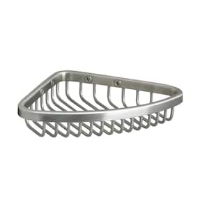 Small Shower Basket in Brushed Stainless