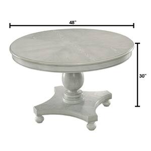 Kathryn Round Dining Table Antique White