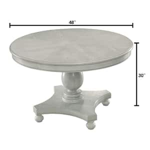 Kathryn Round Dining Table Antique White