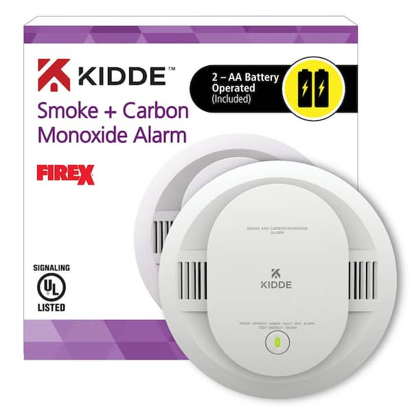 FireX Smoke and Carbon Monoxide Detector 2-AA Battery 21032248 - The ...