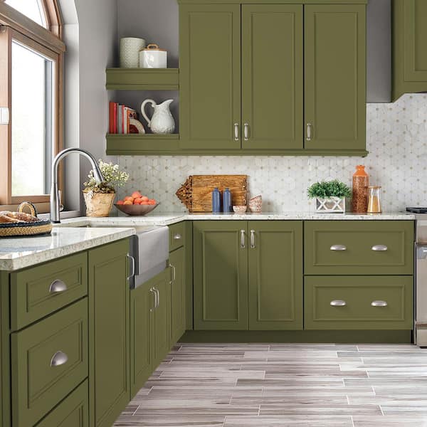 1 gal. #S340-7A Garnish Satin Enamel Interior/Exterior Cabinet, Door & Trim Paint