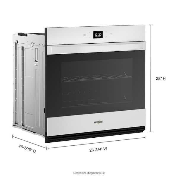 Whirlpool 27 in. Electric Wall Oven & Microwave Combo in. White with  Convection and Air Fry WOEC5027LW - The Home Depot