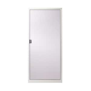 35-1/8 in. x 77-9/16 in. 200 Series White Perma-Shield Gliding Patio Door, Aluminum Insect Screen