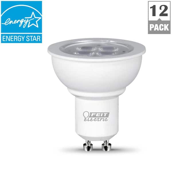 modvirke Skygge hykleri Feit Electric 35W Equivalent Warm White MR16 GU10 Dimmable LED Light Bulb  (Case of 12) BPMR16/GU10/LED/12 - The Home Depot