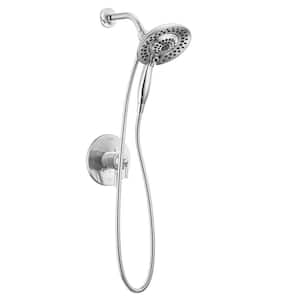 Saylor In2ition 1-Handle Wall Mount Shower Trim Kit in Chrome with Hand Shower (Valve Not Included)