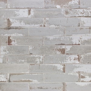 Metro Brick Gray 3 in. x 9 in. x 10mm Natural Clay Subway Wall Tile (30 pieces / 4.65 sq. ft. / box)
