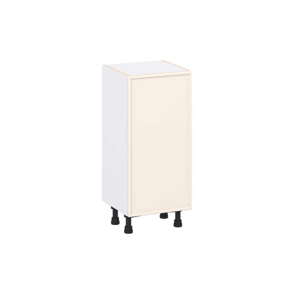 Fairview 15 in. W x 14 in. D x 34.5 in. H Assembled Slim Shaker Full Height Door Base Kitchen Cabinet in Washed Linen price history on PriceWatchPro