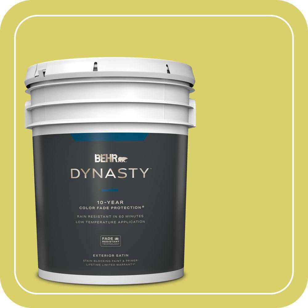 5 gal. #P340-4 Lime Tree Satin Enamel Exterior Stain-Blocking Paint & Primer price history on PriceWatchPro