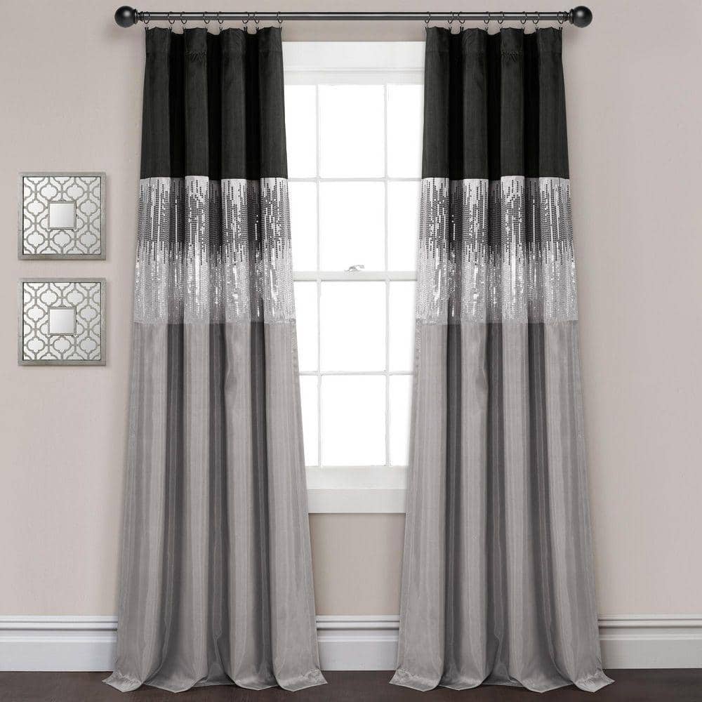 HOMEBOUTIQUE Night Sky 100% Lined Blackout Window Curtain Panel