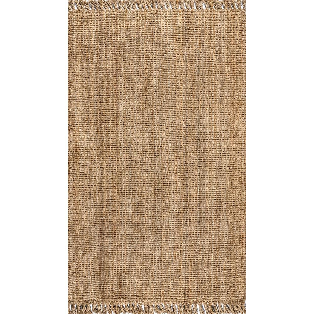 Handmade Natural Jute Braided 8' x 10' Area Rug
