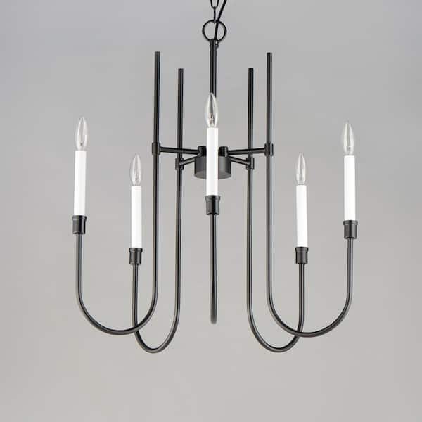 Maxim Lighting - Tux 9-Light Black Chandelier