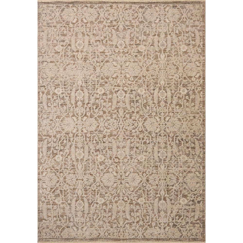 Clarisse Fog / Bone 11 ft. 6 in.  x 15 ft. 7 in.  Traditional Area Rug price history on PriceWatchPro