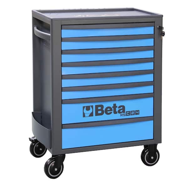 Beta RSC24 29.13-in W x 38.15-in H 8-Drawer Steel Rolling Tool Cabinet (Gray) Beta RSC24 29.13-in W x 38.15-in H 8-Drawer Steel Rolling Tool Cabinet (Gray)