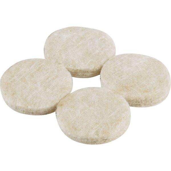 Shepherd 1 2 In Heavy Duty Self Adhesive Felt Pads 24 Per Pack 9976 The Home Depot Heavy Duty Self Adhesive Felt Pads 24, Pads For Furniture Legs Home Depot