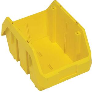 Quickpick 9.1 Qt. Storage Tote in Yellow (20-Pack)