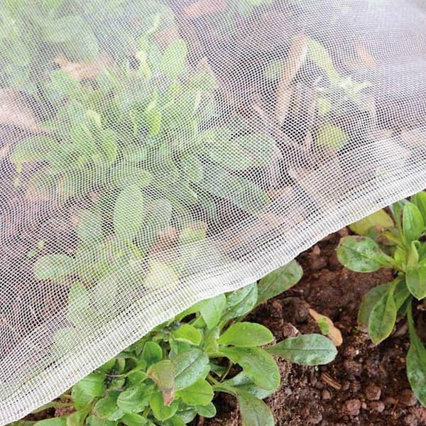 4 ft. x10 ft. Fine Mesh Garden Netting for Plant Protection, UV-Resistant, Durable HDPE Material
