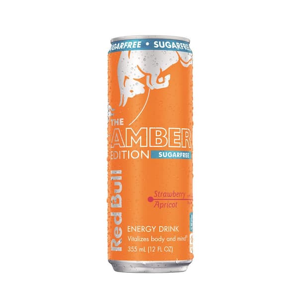 RedBull Sugarfree Amber Edition 12 oz. Single Serve
