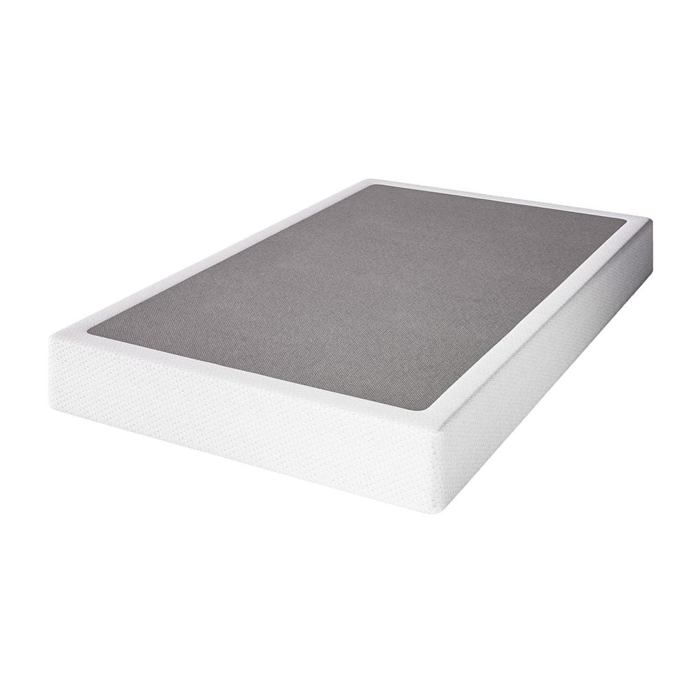 HOMZENE 4 in. High Full Size Box Spring with Sturdy Steel