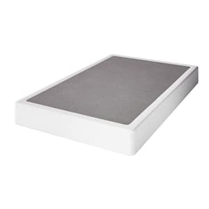 HOMZENE 5 in. H Full Size Box Spring with Metal Structure Mattress Foundation with Frabric Cover Heavy Duty THD SBS03 5 The Home Depot