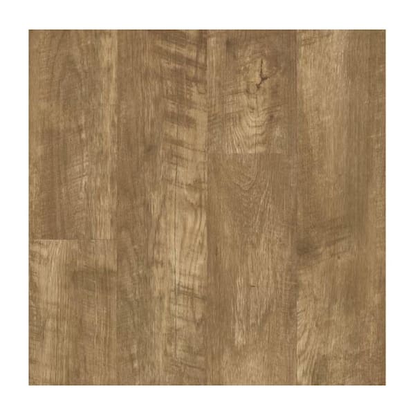 Take Home Sample-ProMark Barnwood Blend Waterproof Glue Down Luxury Vinyl Plank Flooring