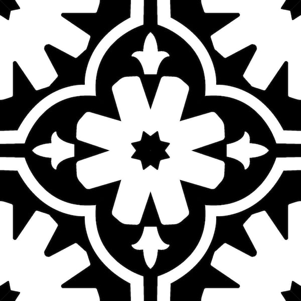 Zion Gray 6 in. W x 6 in. L Vinyl Peel and Stick Tile Sample