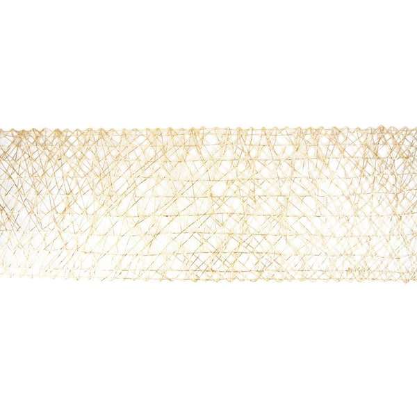 DII Woven Paper Table Runner - Gold - 72x14