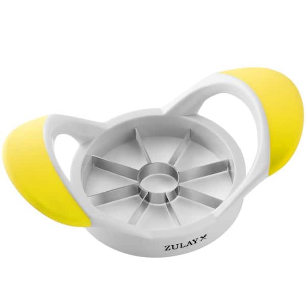 Zulay Kitchen Apple Slicer and Corer - Yellow and White