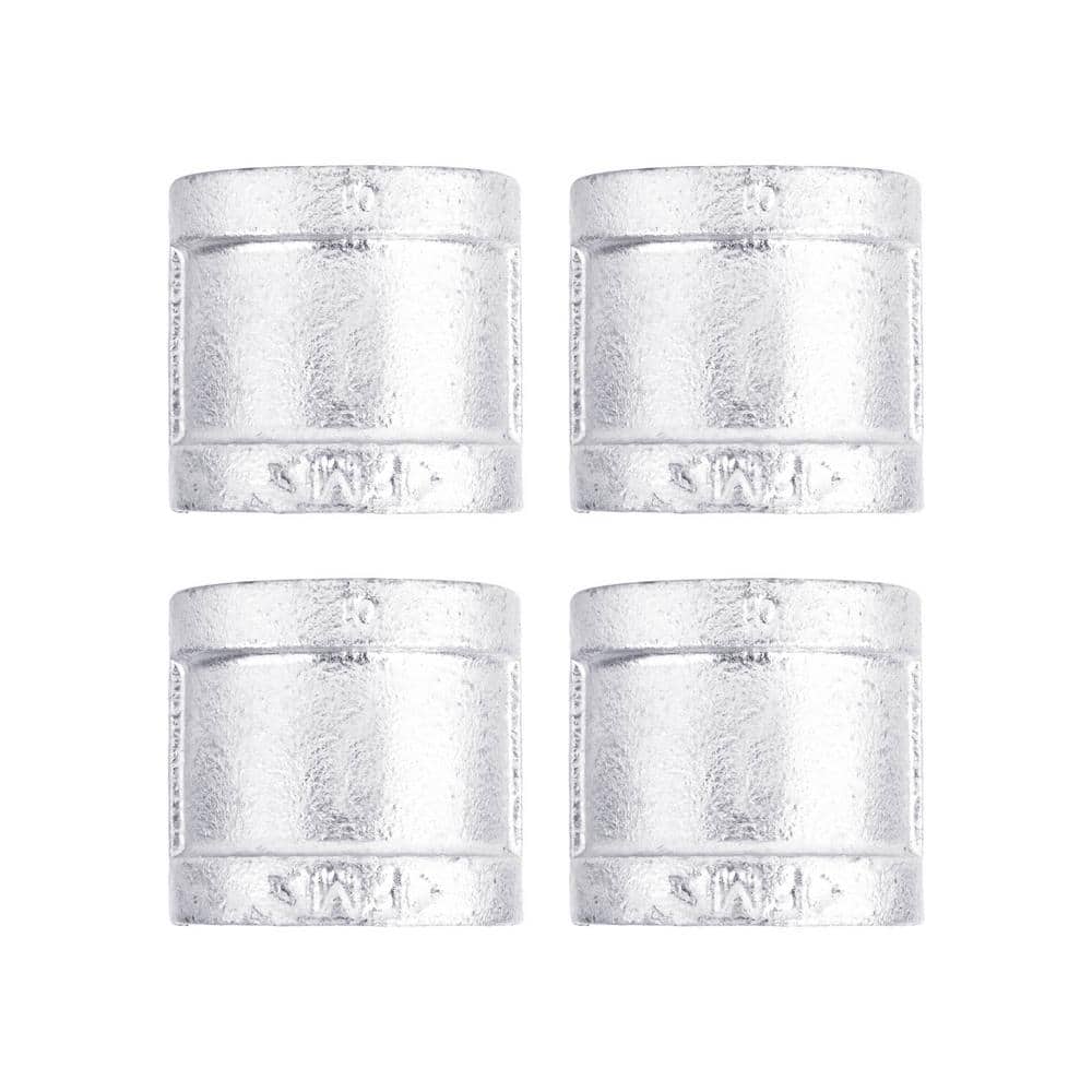 1 in. Galvanized Iron Coupling (4-Pack) price history on PriceWatchPro