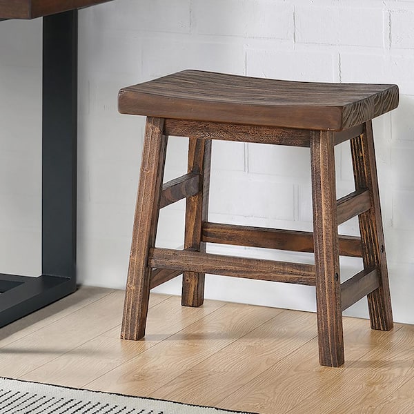 Pomona 20 in. H Reclaimed Wood Bar Stool
