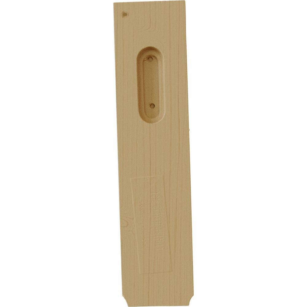 Alder Hand-Carved Wood Bracket Corbel 7.5" Height