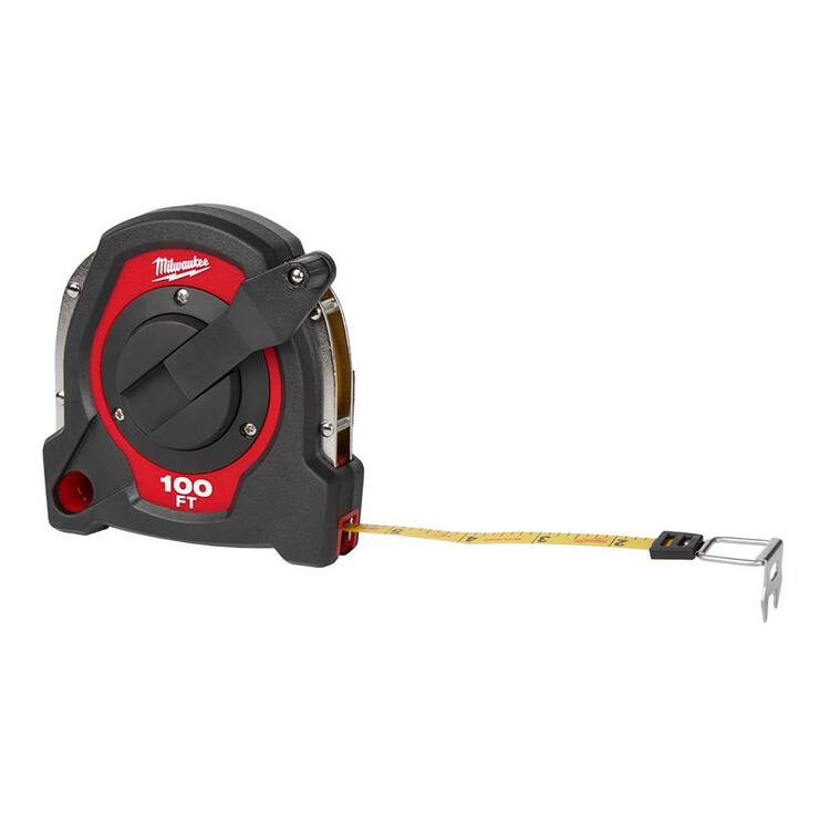 Milwaukee 100 ft. Closed Reel Long Tape Measure