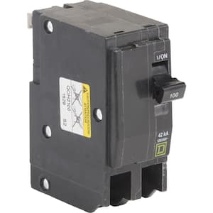 QO 100 Amp 42kA 2-Pole Plug-In Circuit Breaker