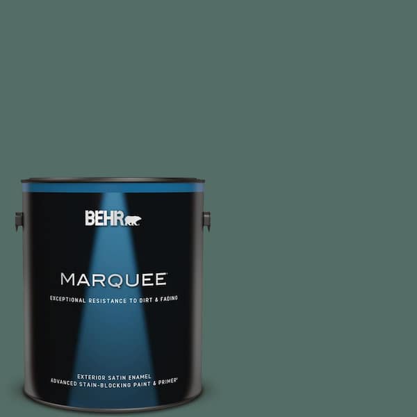 BEHR MARQUEE 1 gal. #MQ6-39 Chelsea Garden Satin Enamel Exterior Paint & Primer