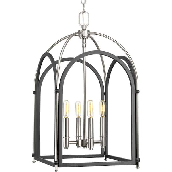 Progress Lighting Westfall Collection 4-Light Graphite Pendant