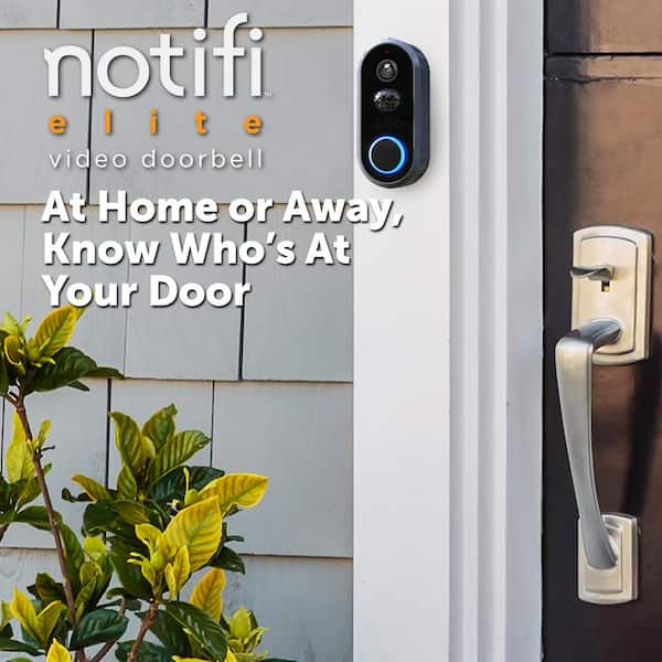 Notifi elite video doorbell sales home depot