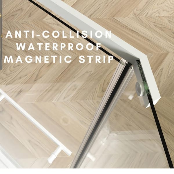ACE DECOR Corner Shower Enclosure 36 x 72 in. Frameless Neo-Angle