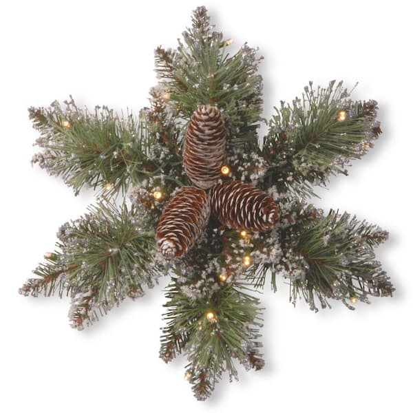 1 Set Artificial Pine Branches With Red Berries, Pine Cones, Snowflakes,  Ideal For Christmas Decoration & House Ornamentation