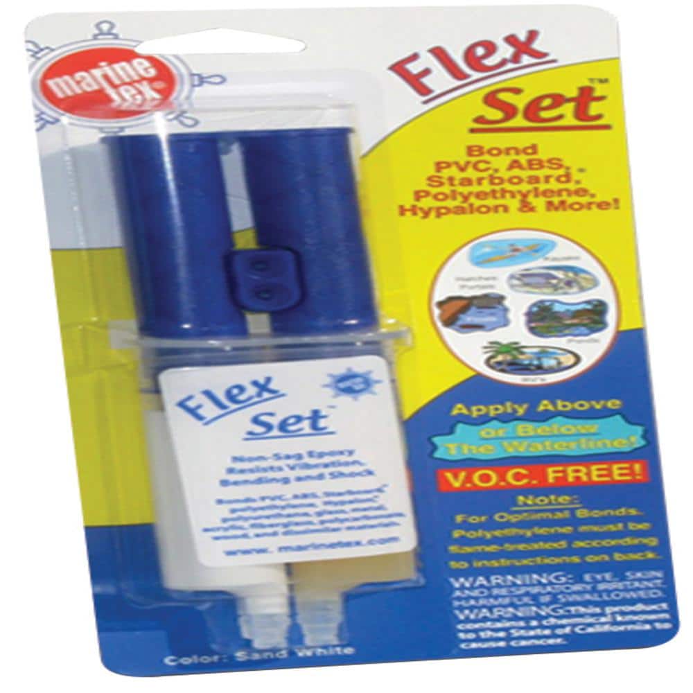 Marine-Tex FlexSet Epoxy Adhesive 30 Grams - White - Paint